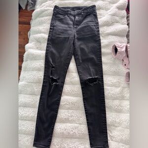 American Eagle Outfitters High Rise Black Jeans